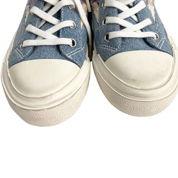 NEW Ash Goa Crochet Mid-Top Floral Sneakers in Size EU 37 / UK 4 / US 7 - Picture 11 of 15